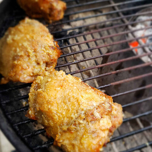 Buttery Garlic Fried Chicken using the Vortex