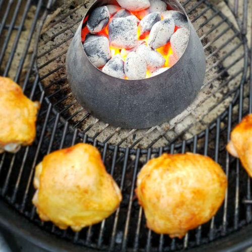 Cajun Injected Chicken using the Vortex