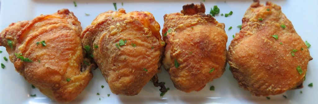 Louisiana Crispy Fried Chicken using the Vortex