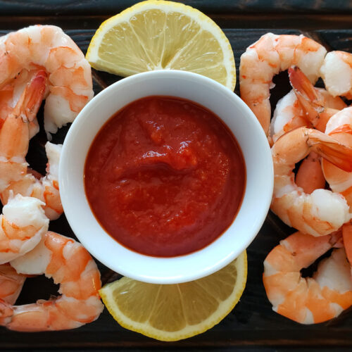 Sous Vide Shrimp Cocktail
