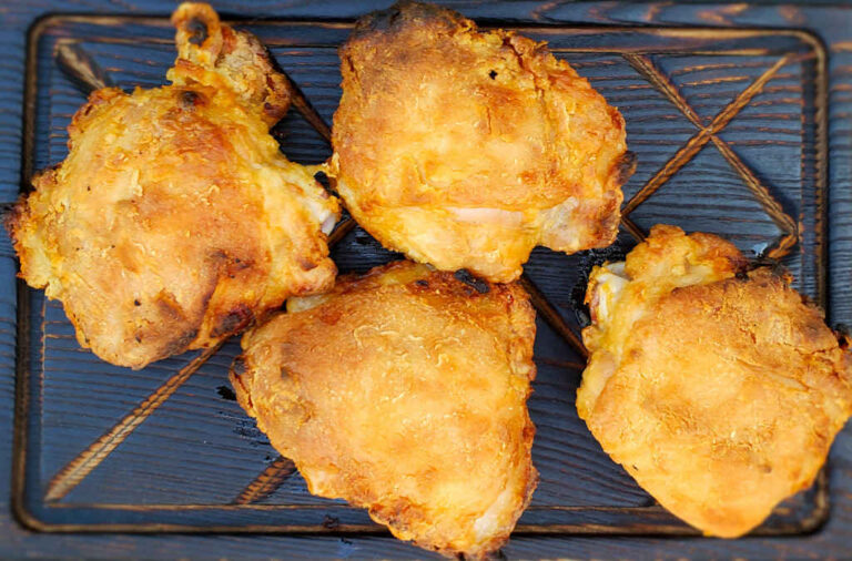 Southern Marinated Fried Chicken using the Vortex Life's A Tomato