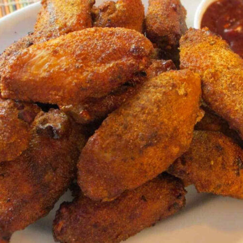 Almost-Fried Smoked Chicken Wings