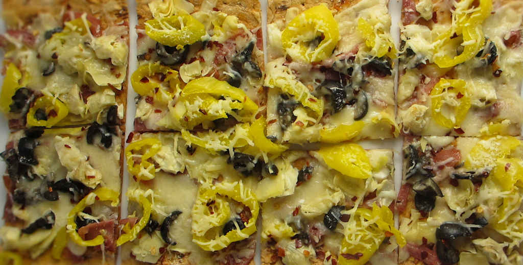 Antipasto Flatbread Pizza