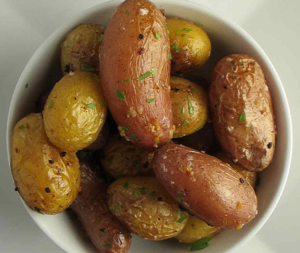 Baby Potatoes on the Char-Broil Big Easy