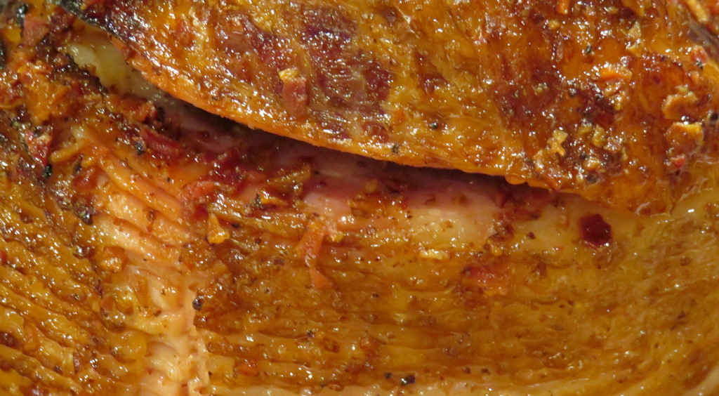 Bacon-Glazed Spiral Ham