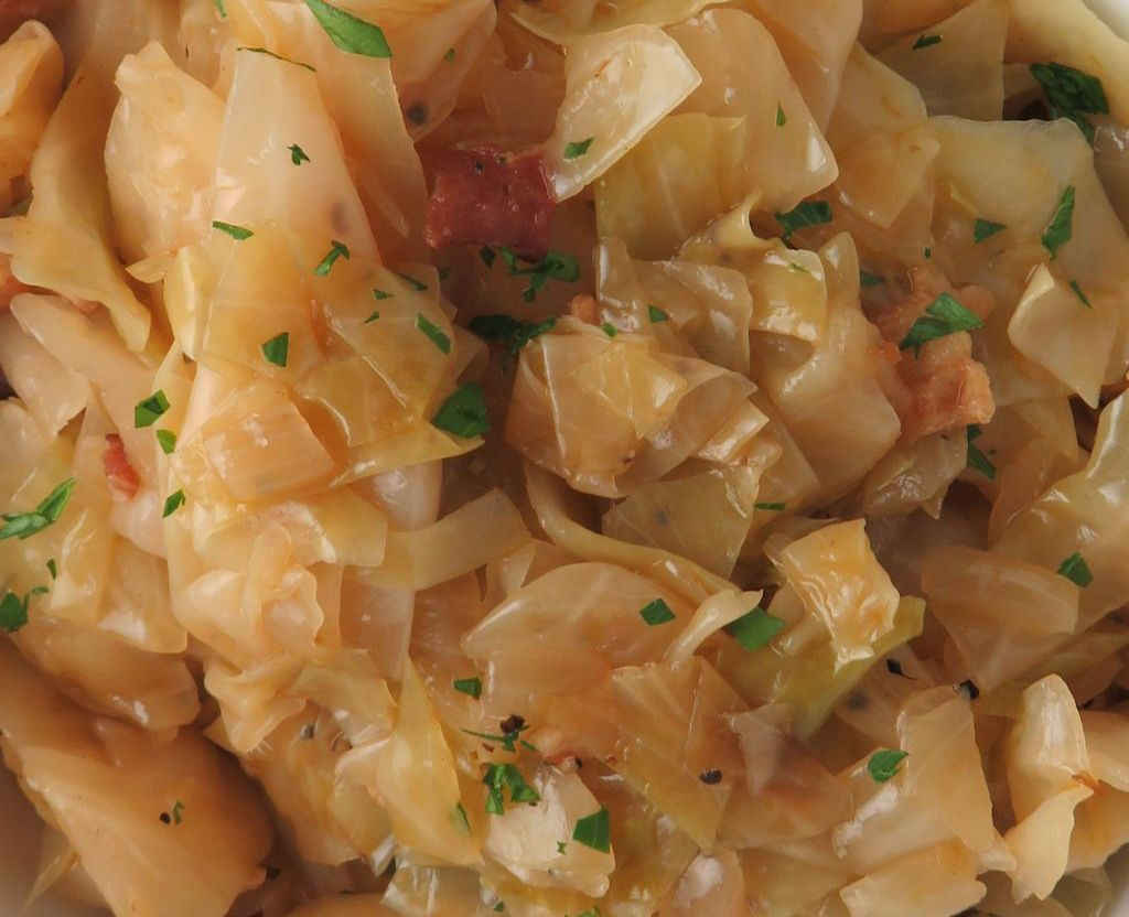 Bacon-Smothered Cabbage