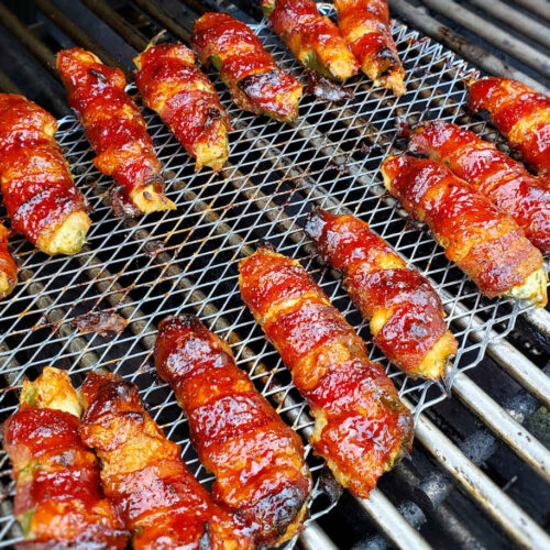 Bacon-Wrapped Pineapple Poppers