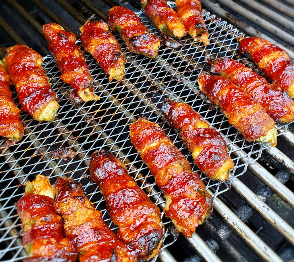 Bacon-Wrapped Pineapple Poppers