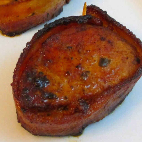 Bacon-Wrapped Pork Medallions