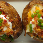 Baked Potatoes on the Char-Broil Big Easy
