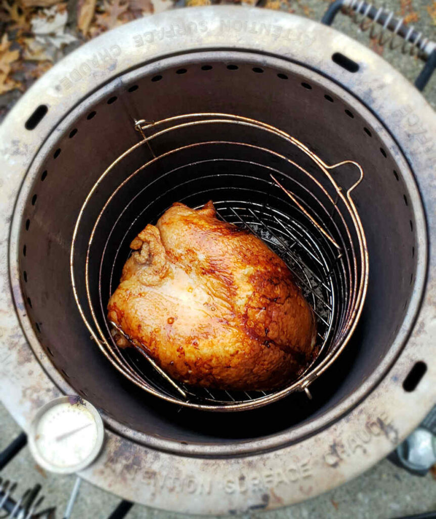 Beer n' Butter Turkey on the Char-Broil Big Easy