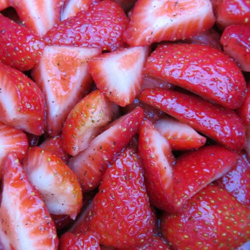 Black Pepper Strawberries