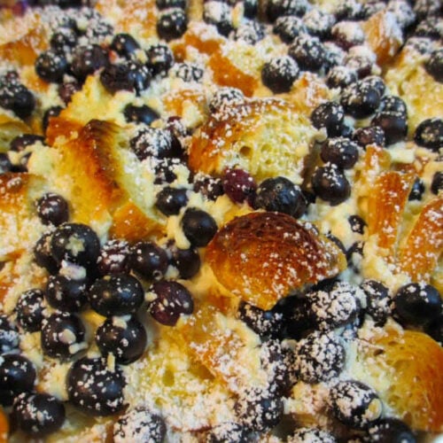 Blueberry Croissant Puff