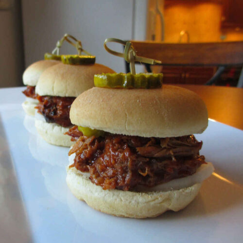 Bourbon Street Pulled Pork Sandwiches