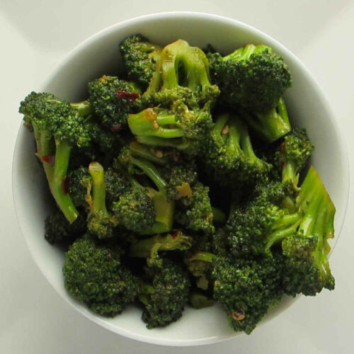 Broccoli in Hoisin Sauce