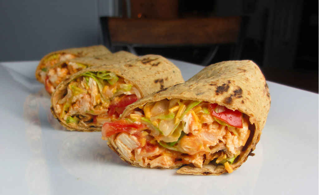 Buffalo Chicken Wraps