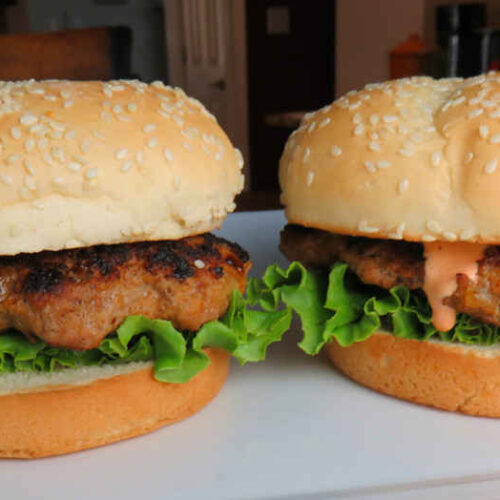 Buffalo Wing Burgers Life's A Tomato