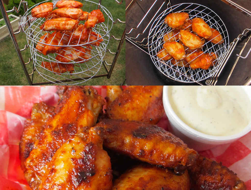 Buffalo Wings on the Char-Broil Big Easy