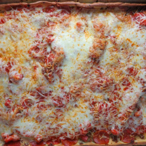 Cafeteria-Style Pizza