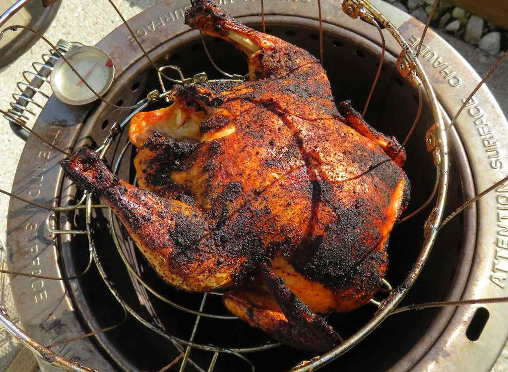 Cajun Creole Chicken on the Char-Broil Big Easy