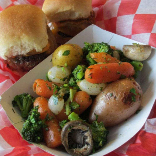 Cajun Grilled Baby Veggies