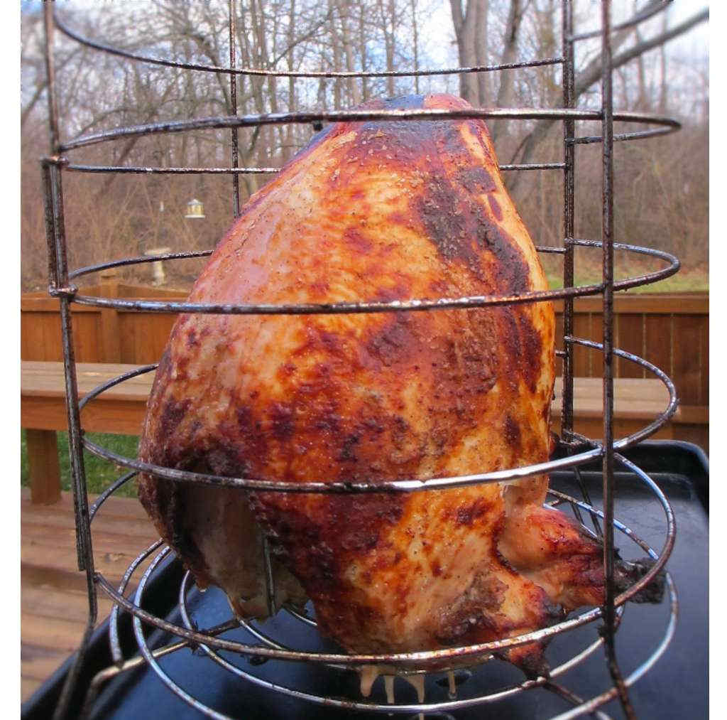 Cajun-Injected Turkey Breast on the Char-Broil Big Easy