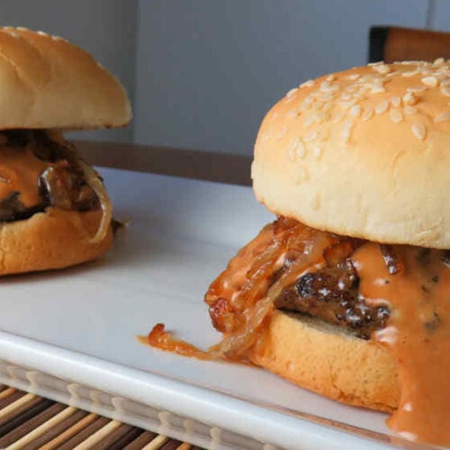 Campfire Burgers