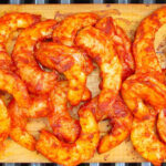Cedar-Planked Spicy Grilled Shrimp