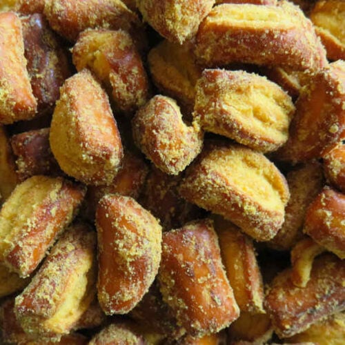 Cheddar Pretzel Bites