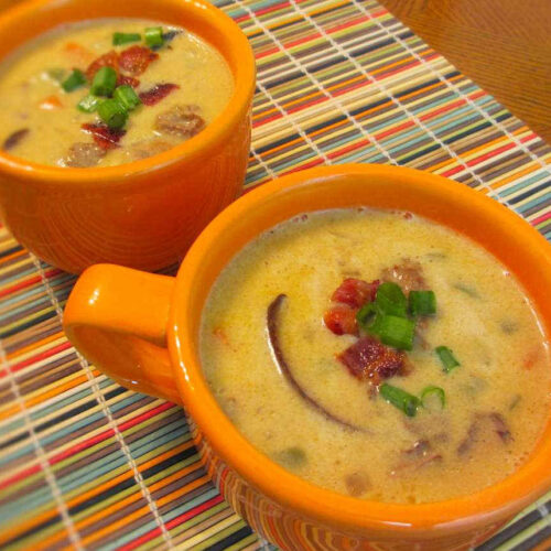 Cheeseburger Soup