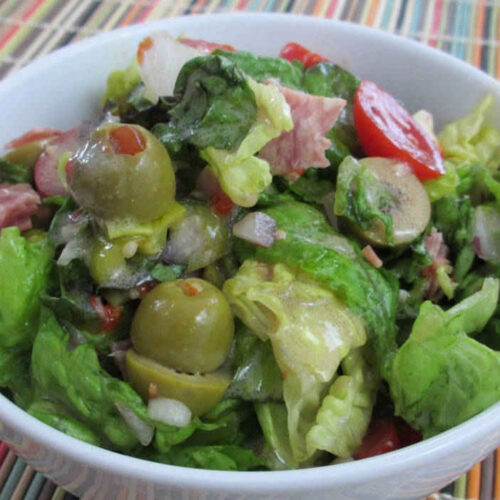 Chopped Muffuletta Salad