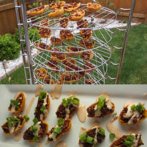 Chorizo-Stuffed Fritos on the Char-Broil Big Easy