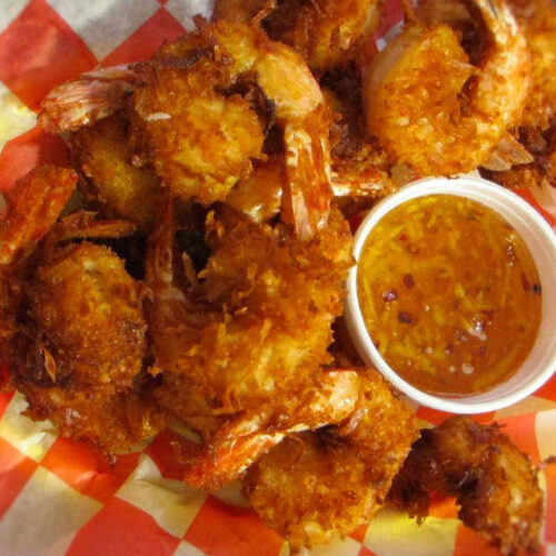 Coconut Fried Shrimp with Dipping Sauce