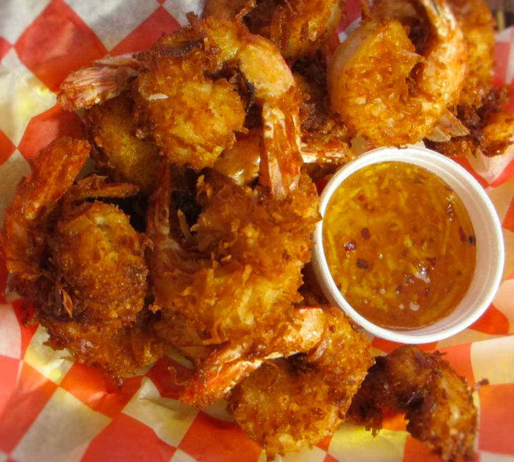 Coconut Fried Shrimp with Dipping Sauce