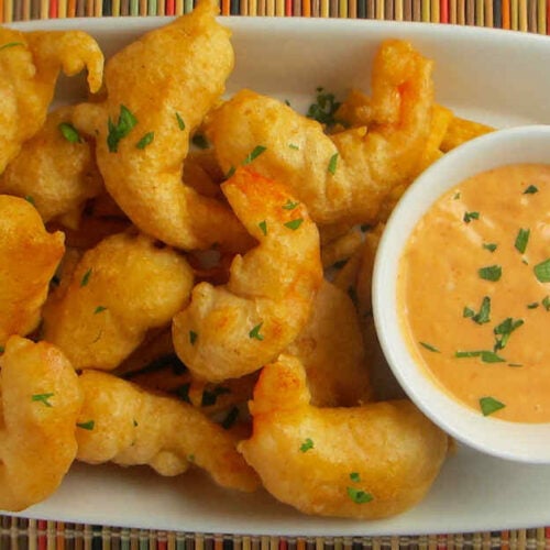 Copycat Applebee's Sriracha Shrimp