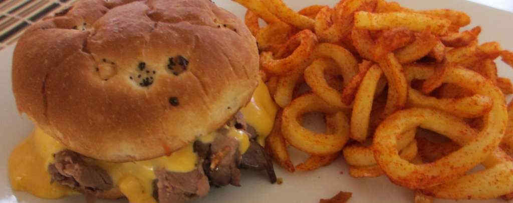 Copycat Arby's Beef-n-Cheddar with Curly Fries