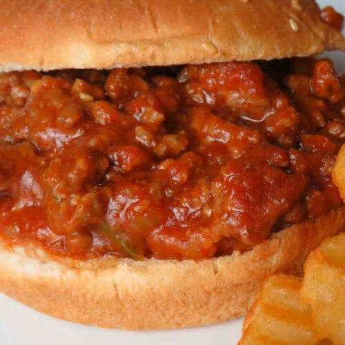 Copycat Manwich Sloppy Joes