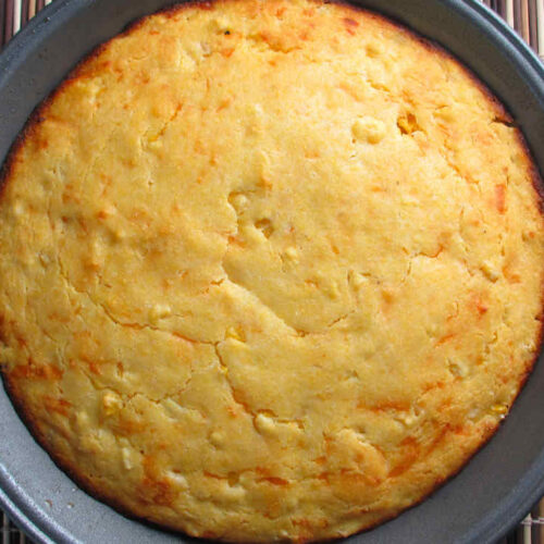 Cornbread on the Char-Broil Big Easy