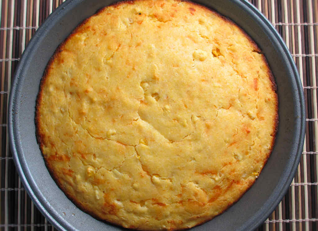 Cornbread on the Char-Broil Big Easy