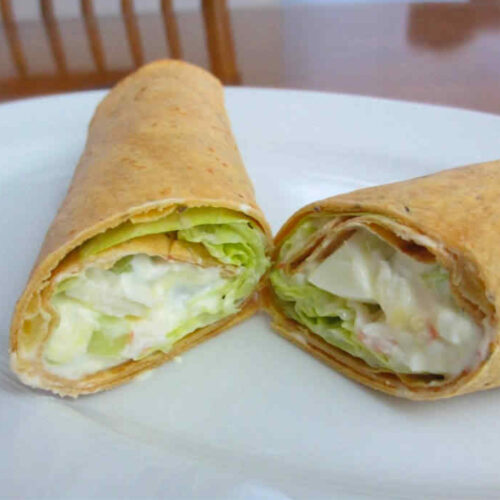 Crab Salad Wraps