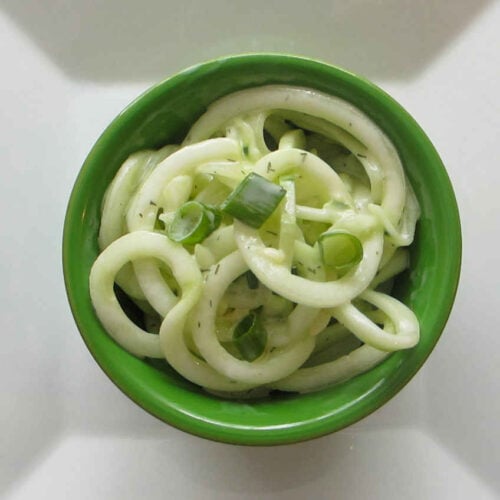 Creamy Cucumber Salad