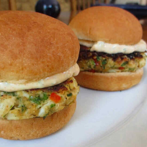 Creole Crab Cake Sliders
