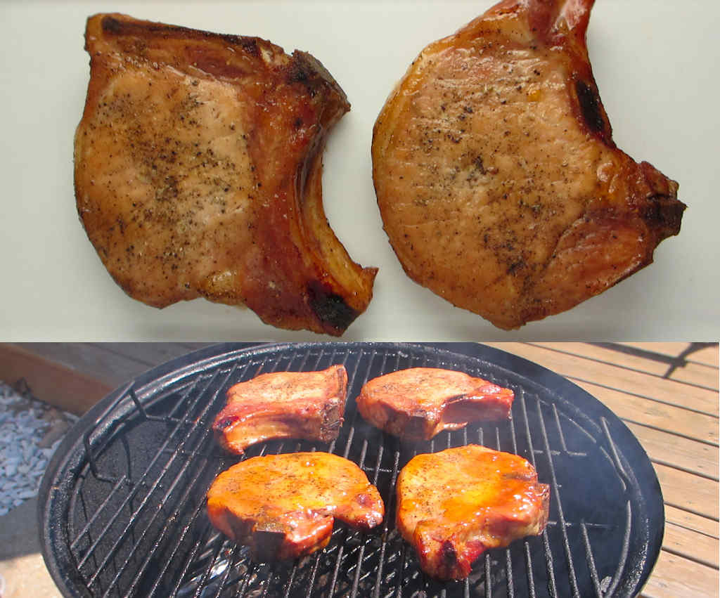 Cured Smoked Pork Chops