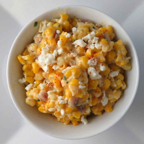 Deconstructed Mexican Style Corn