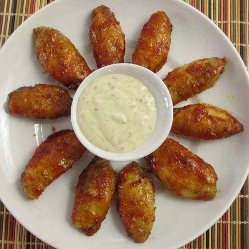 Drunken BBQ Chicken Wings
