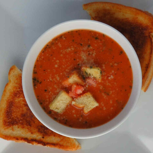 Easy Kicked-Up Tomato Soup