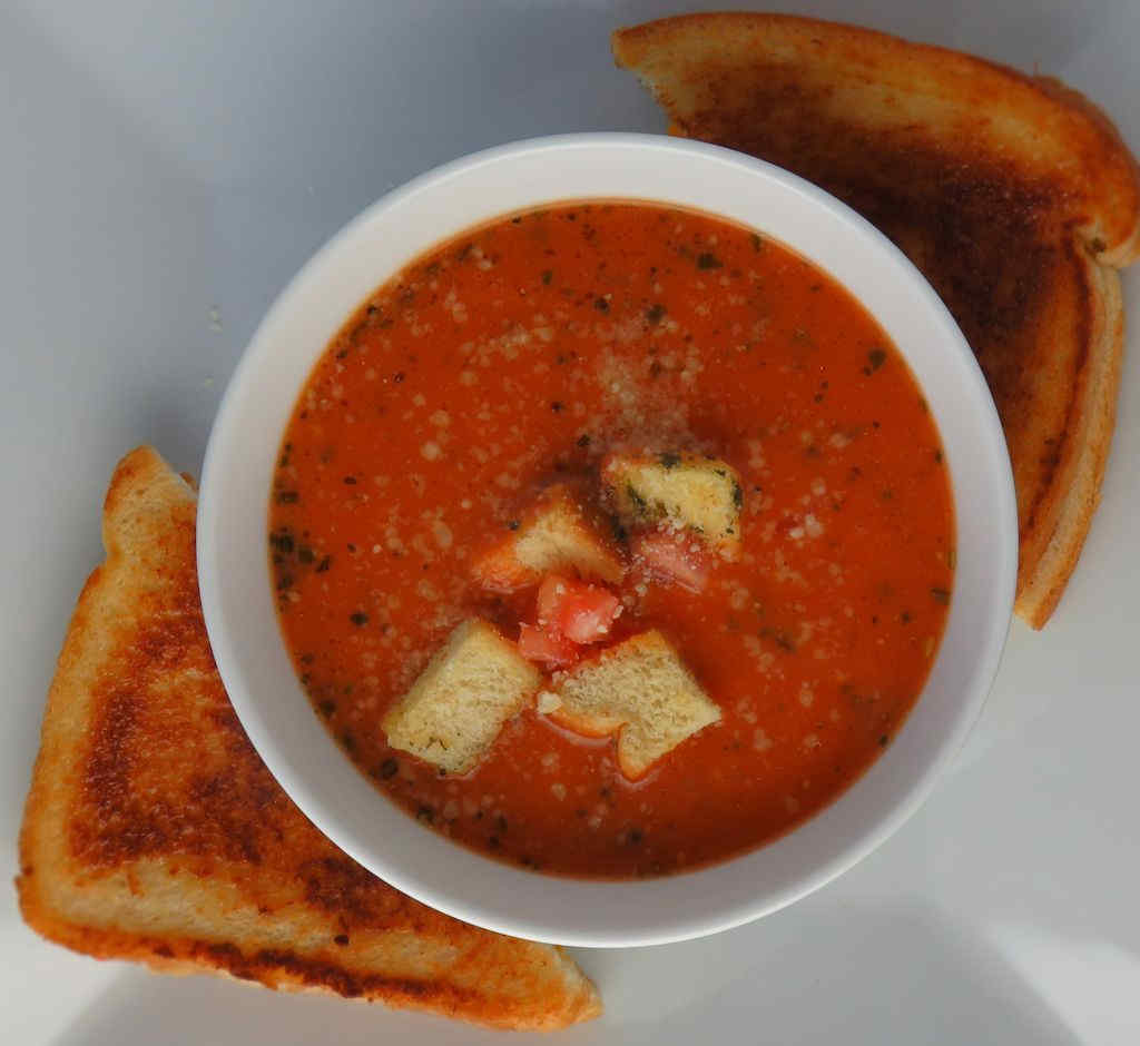 Easy Kicked-Up Tomato Soup