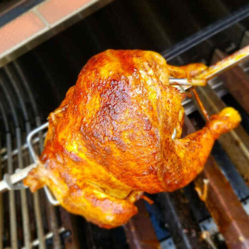 Easy Rotisserie Chicken