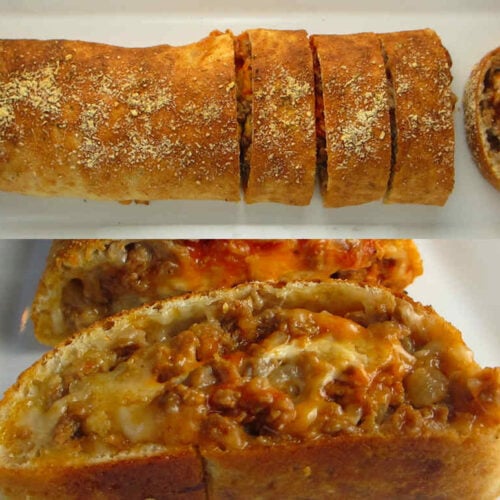 Easy Sausage Stromboli