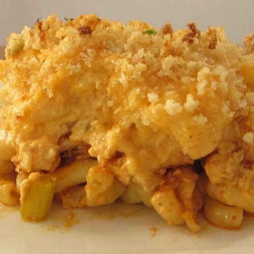 Fire-Eater Chicken Mac-and-Cheese